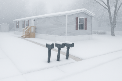 Mobile Home at 1307 Chateau Monroe, MI 48161