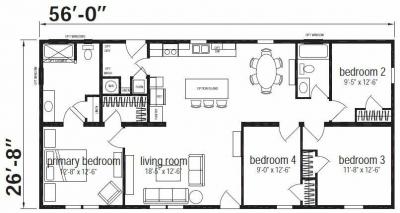 Mobile Home at 13687 California Ave Lot 212 Eagle, MI 48822