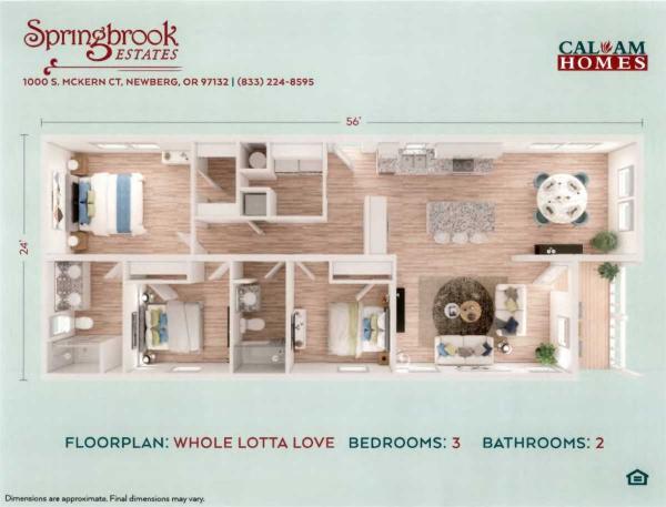 2025 Clayton Homes Whole Lotta Love Manufactured Home