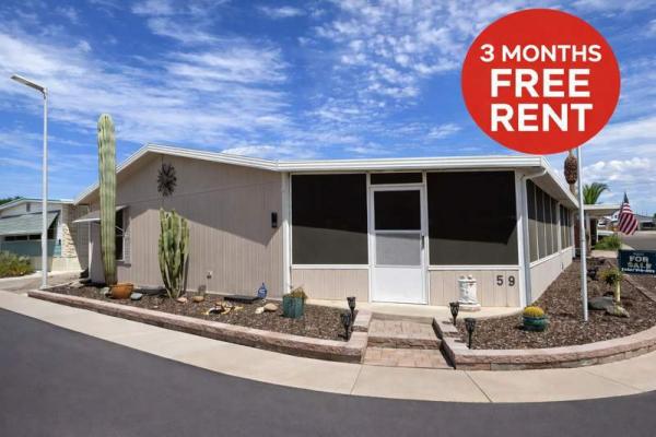 Photo 1 of 2 of home located at 3300 E. Broadway Rd. #59 Mesa, AZ 85204