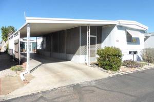 New covered concrete driveway