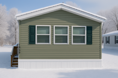 Mobile Home at 1839 Autumn Monroe, MI 48161