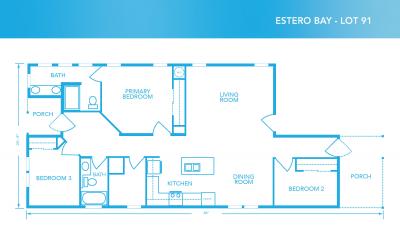 Mobile Home at 20513 Polynesian Lp. Lot 91 Estero, FL 33928
