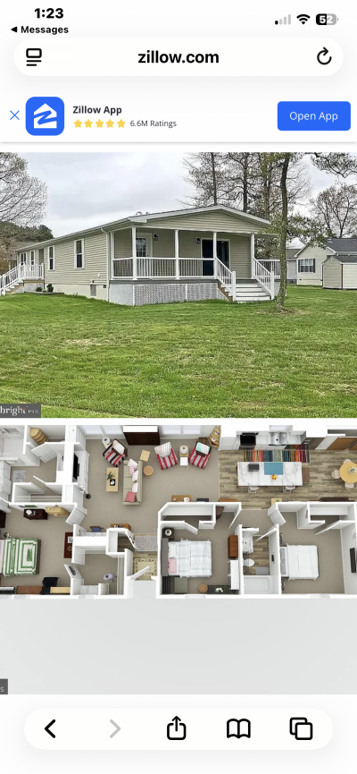 Mobile Home at 843 Rum Bridge Branch Seaford, DE 19973