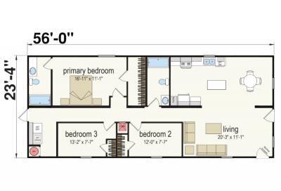 Photo 5 of 6 of home located at 1301 Avenue A, Unit 37 Springfield, MI 49037