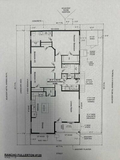 Photo 2 of 5 of home located at 1201 W Valencia Dr #120 Fullerton, CA 92833