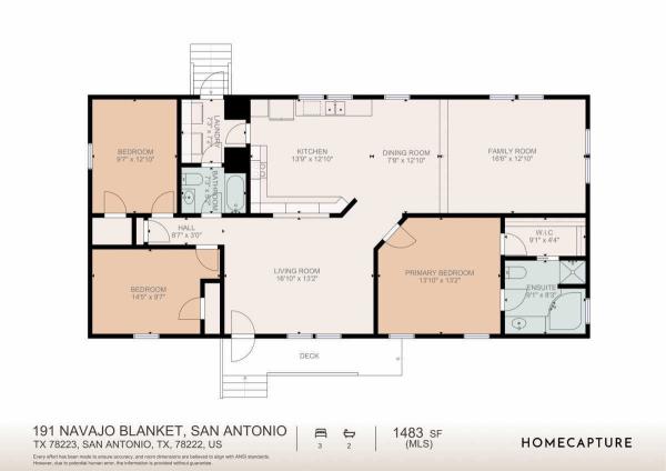 Photo 1 of 1 of home located at 191 Navajo Blanket San Antonio, TX 78223