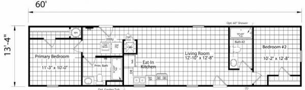 Photo 1 of 2 of home located at 1339 Kitchener Drive Lot 230 Muskegon, MI 49444