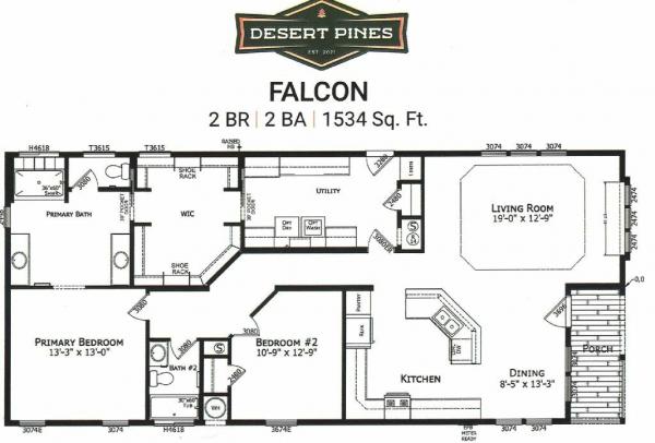 2026 Champion - Chandler American Freedom Manufactured Home