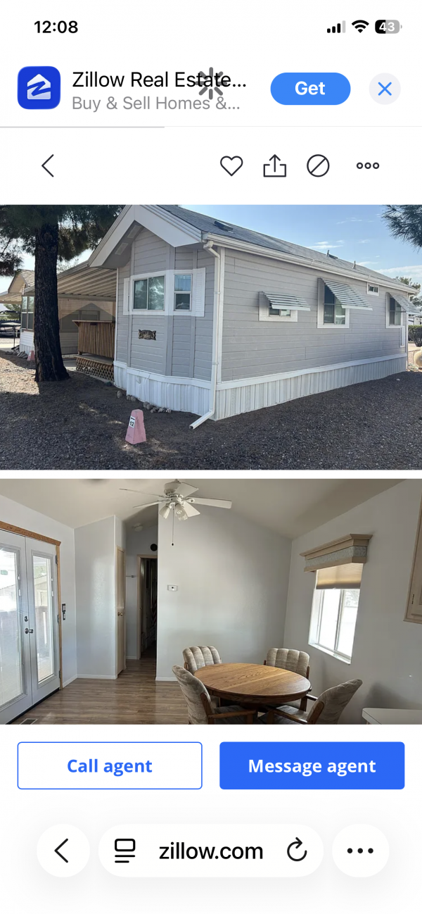 Photo 2 of 2 of home located at 170 E Tonto Creek Trail #12 Tonto Basin, AZ 85553