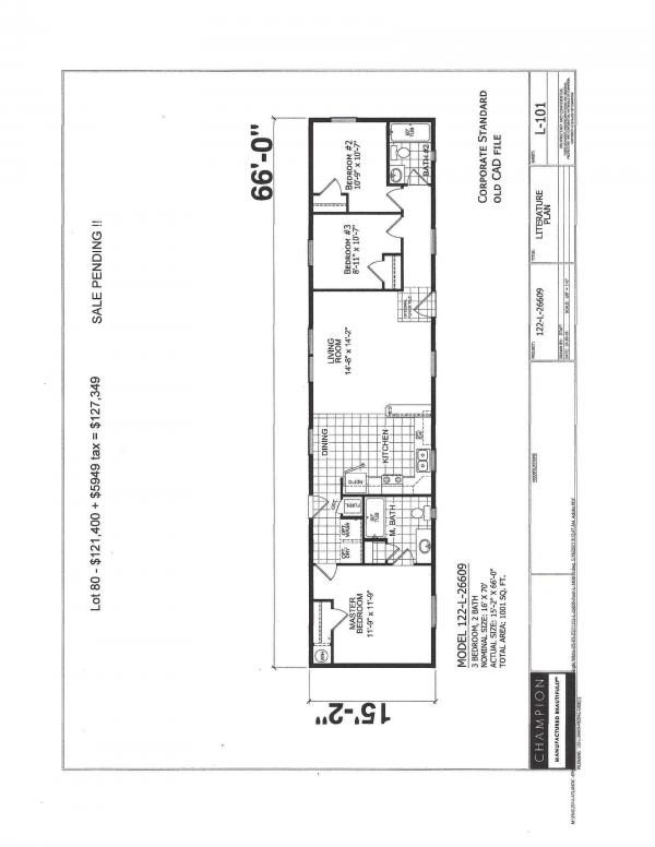 2026 Champion 80 NWSL-26609 Mobile Home