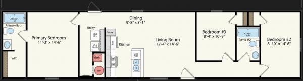 2025 Champion CHPR-1666H32P01 Mobile Home