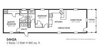 2020 Fleetwood SSB - 16602Y Mobile Home