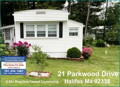 Mobile Home at 21 Parkwood Drive Halifax, MA 02338
