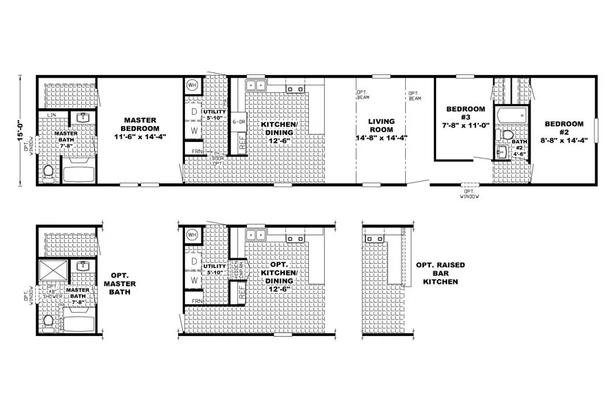 Mobile Home at 3829 Tuscoba Loop Northport, AL 35473