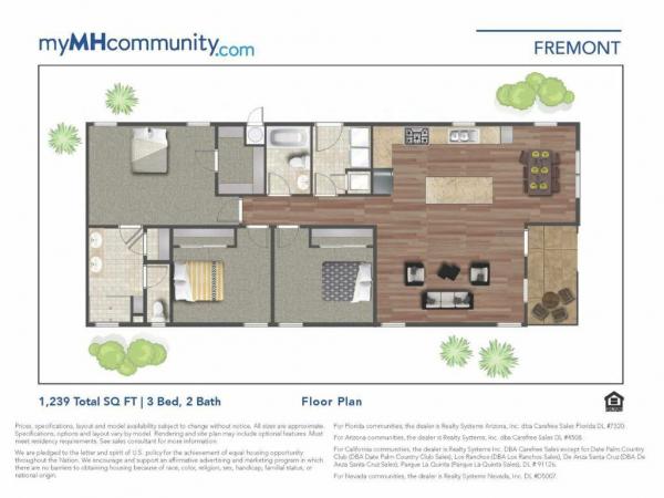 Photo 1 of 2 of home located at 415 North Akers Rd #145 Visalia, CA 93291