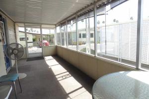 Large screened porch