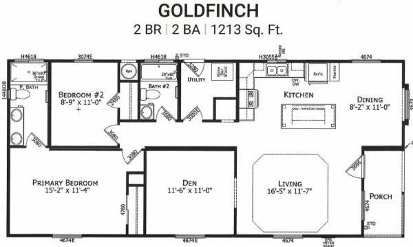 2026 Champion - Chandler American Freedom Manufactured Home