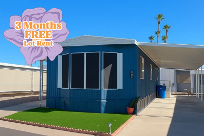 Mobile Home at 3300 E. Broadway Rd. #208 Mesa, AZ 85204
