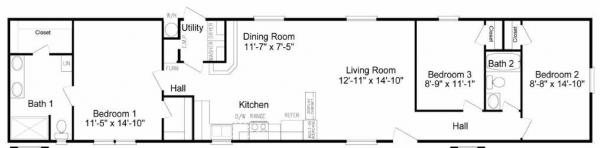 2000 CLAYTON Mobile Home