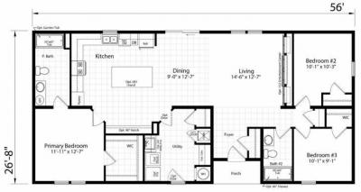Mobile Home at 8863 Tanglewood Trail Lot 858 West Olive, MI 49460