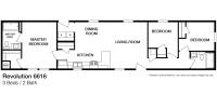 2020 Clayton - Middlebury Revolution 6616 - R111 Mobile Home