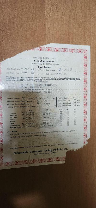 Mobile Home at 29709 Rousseau Lot 490 Novi, MI 48377