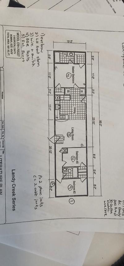 Mobile Home at 6605 St. Rt. 5 #012 Ravenna, OH 44266