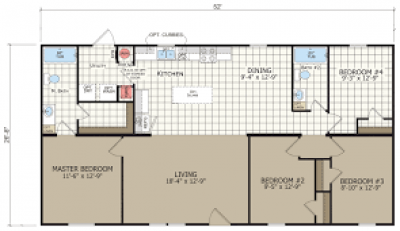 Mobile Home at 14245 Pavin Place Lot 76 West Olive, MI 49460