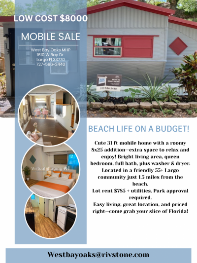 Mobile Home at 1610 W Bay Dr Largo, FL 33770