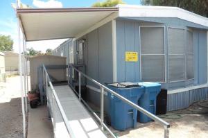 Ramp for easy access to front door