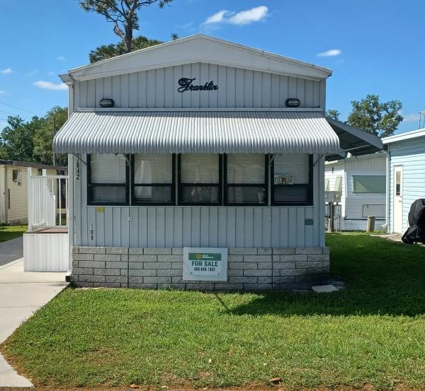 1990 Franklin Mobile Home For Sale