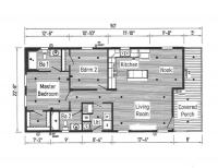 2026 Cavco 560AC99999M (22x50) Mobile Home