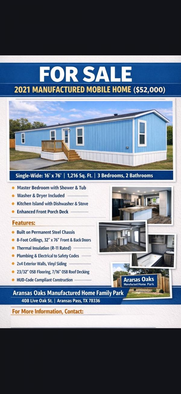 Photo 1 of 1 of home located at 408 Live Oak St. Aransas Pass, TX 78336