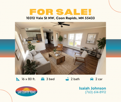 Mobile Home at 10312 Vale St NW Coon Rapids, MN 55433