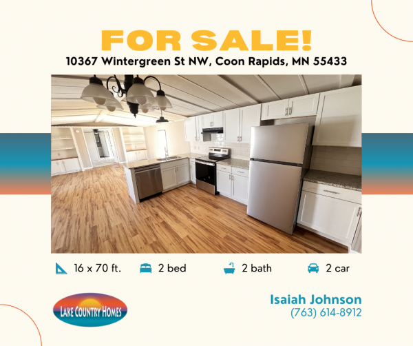 1988 Detroiter Mobile Home For Sale