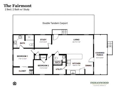 Photo 3 of 3 of home located at 14351 SW Divot Dr Indiantown, FL 34956