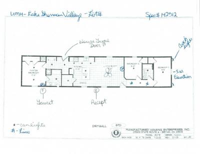 Mobile Home at 6853 Lake Dr. SW, Lot 106 Navarre, OH 44662