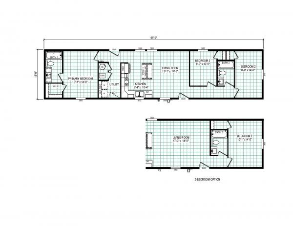 2026 Clayton 6616-CC01 Cornerstone 66  Home