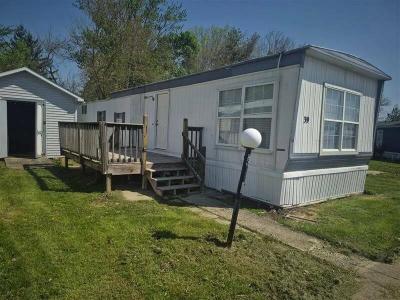Mobile Home at 20828 Alliger Road Lot #39 Monroeville, IN 46773