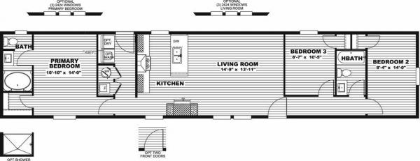2025 Southern Energy Homes Epic Experience Mobile Home