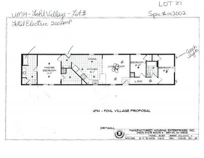 Mobile Home at 2500 Kingsbury Drive  #81 Canton, OH 44706