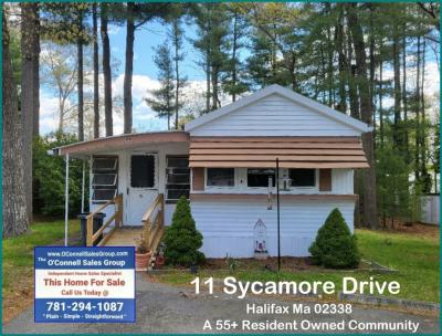 Mobile Home at 11 Sycamore Drive Halifax, MA 02338