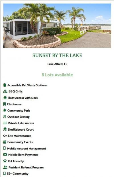 Photo 3 of 5 of home located at 2211 Spruce Lane Lot 79 Lake Alfred, FL 33850