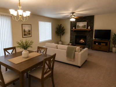 Photo 4 of 5 of home located at 2500 Mann Rd, Lot 304 Clarkston, MI 48346