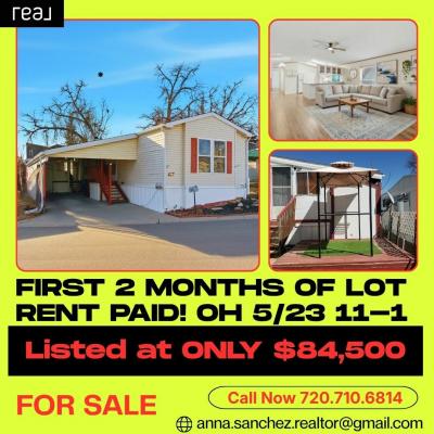 Mobile Home at 1801 W 92nd Ave Lot #407 Denver, CO 80260