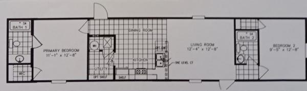 Floor plan of home