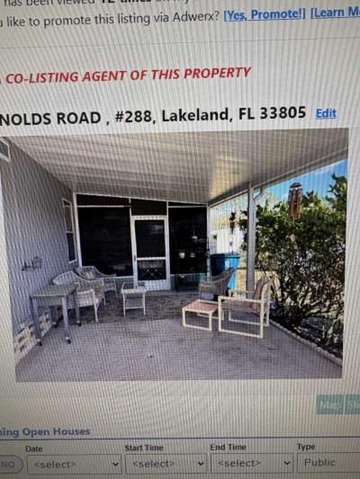 Photo 2 of 19 of home located at 944 Reynolds Road #288 Lakeland, FL 33805