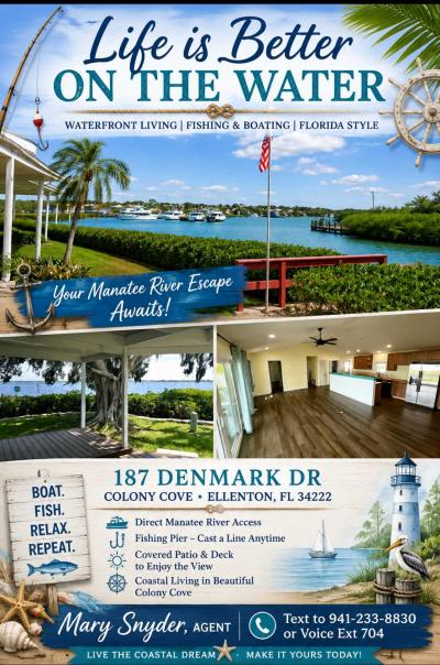 Mobile Home at 187 Denmark Dr Ellenton, FL 34222