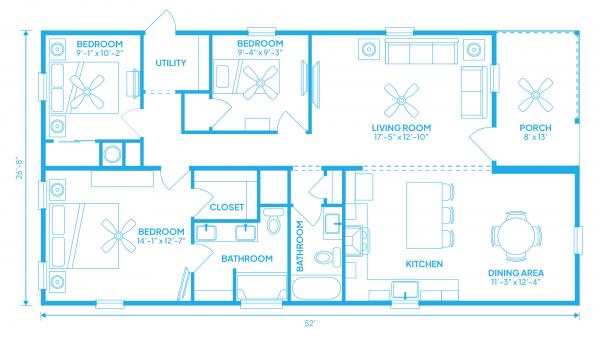 2026 CAVCO/PALM HARBOR 340CS28523A Mobile Home